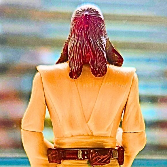 Star Wars Episode I – Qui-Gon Jinn 4" Action Figure (Hasbro, 1999) - Picture 3 of 10